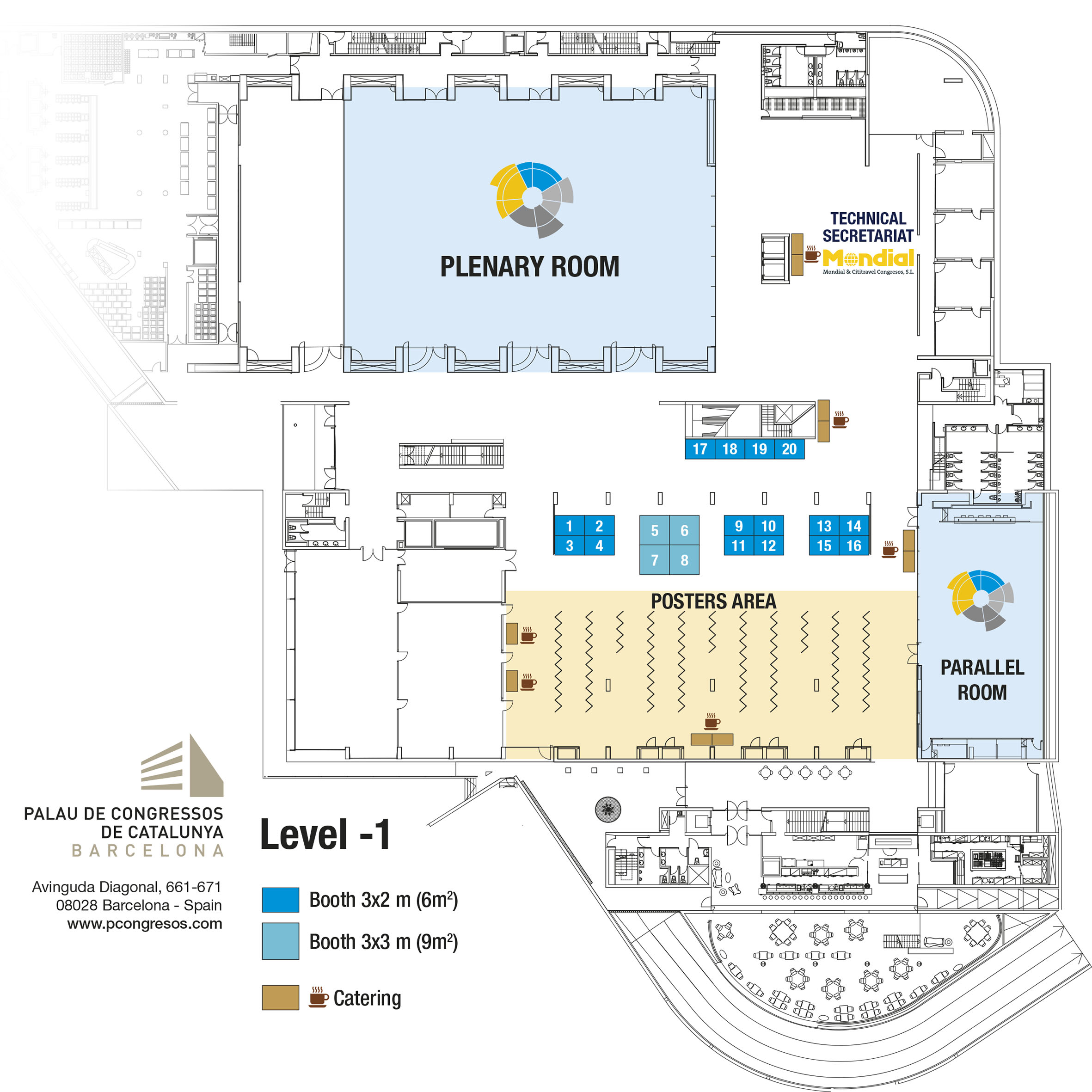 ICALEPCS 2017 Floor plan v2